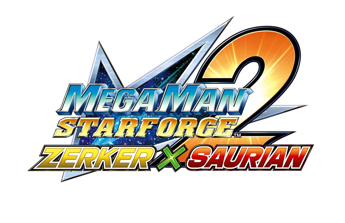 Mega Man Star Force 2 Logo Zerker X Saurian