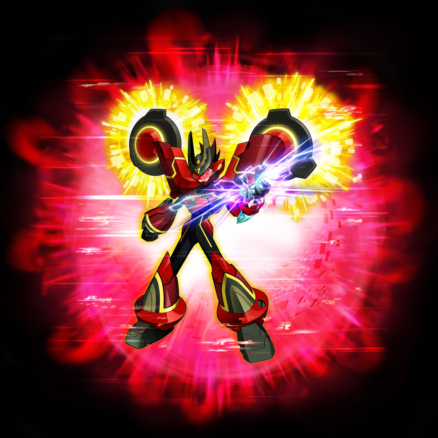Mega Man Star Force 3 Artwork 005
