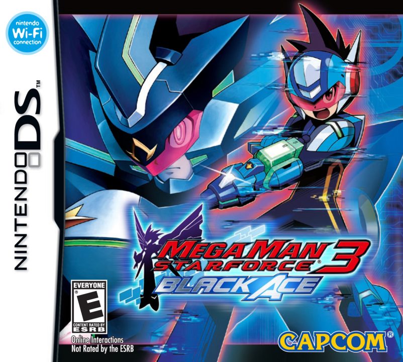 Mega Man Star Force 3 Cover Art US Black Ace