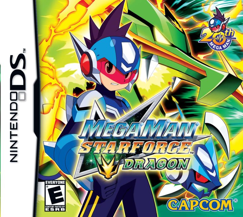 Mega Man Star Force Pegasus Leo &amp; Dragon Cover Art 001