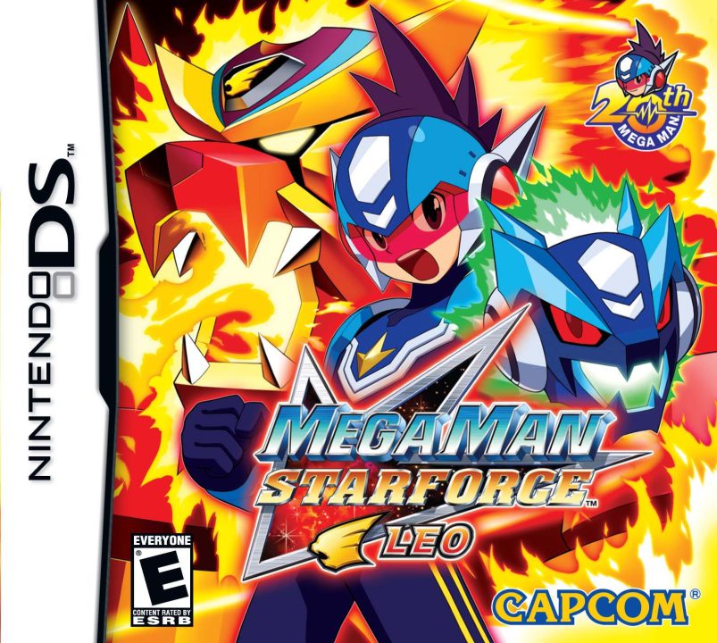 Mega Man Star Force Pegasus Leo &amp; Dragon Cover Art 002