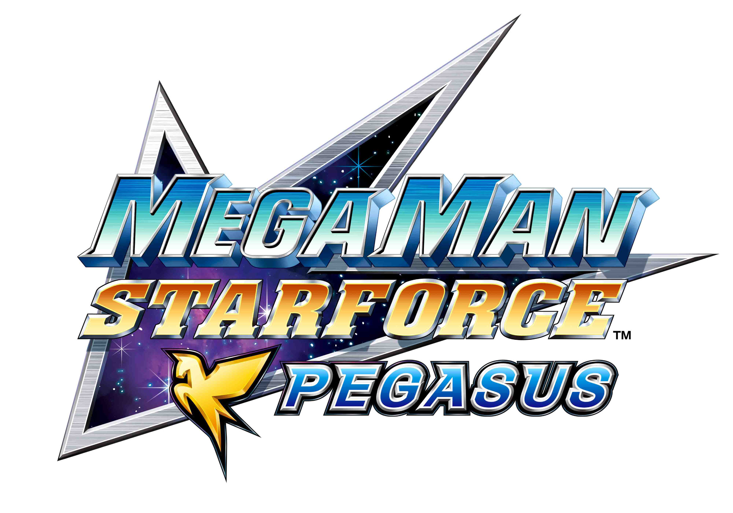 Mega Man Star Force Pegasus Leo Dragon Logo 004