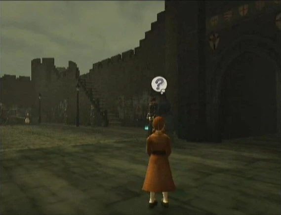 A screenshot of Southhampton in Shadow Hearts: Covenant