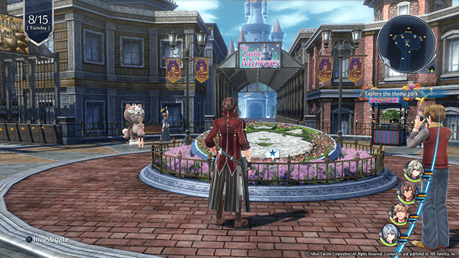 A screenshot of Mishelam in Trails of Cold Steel IV
