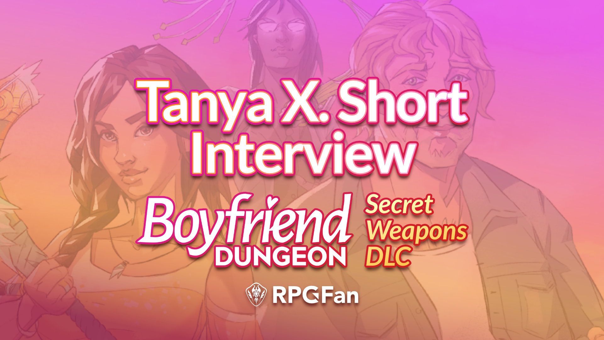 Tanya X. Short Interview on Boyfriend Dungeon Secret Weapons DLC