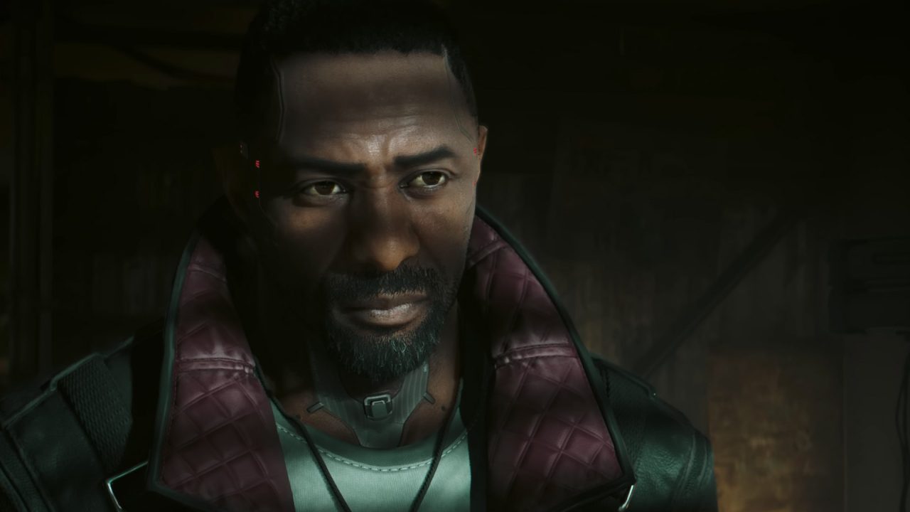 Idris Elba in Cyberpunk 2077: Phantom Liberty