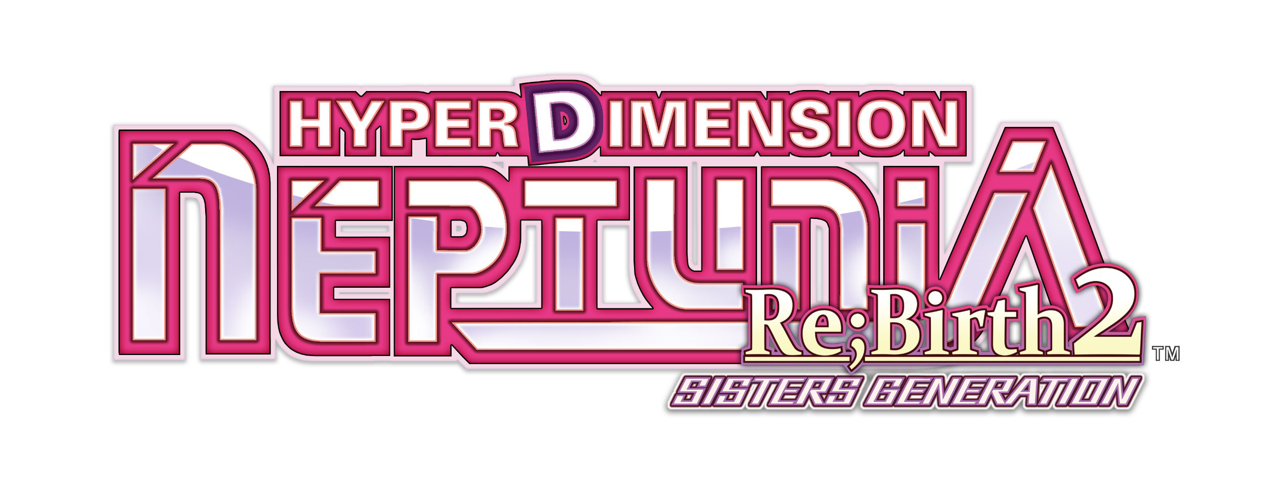 Hyperdimension Neptunia ReBirth 2 Sisters Generation Logo 001