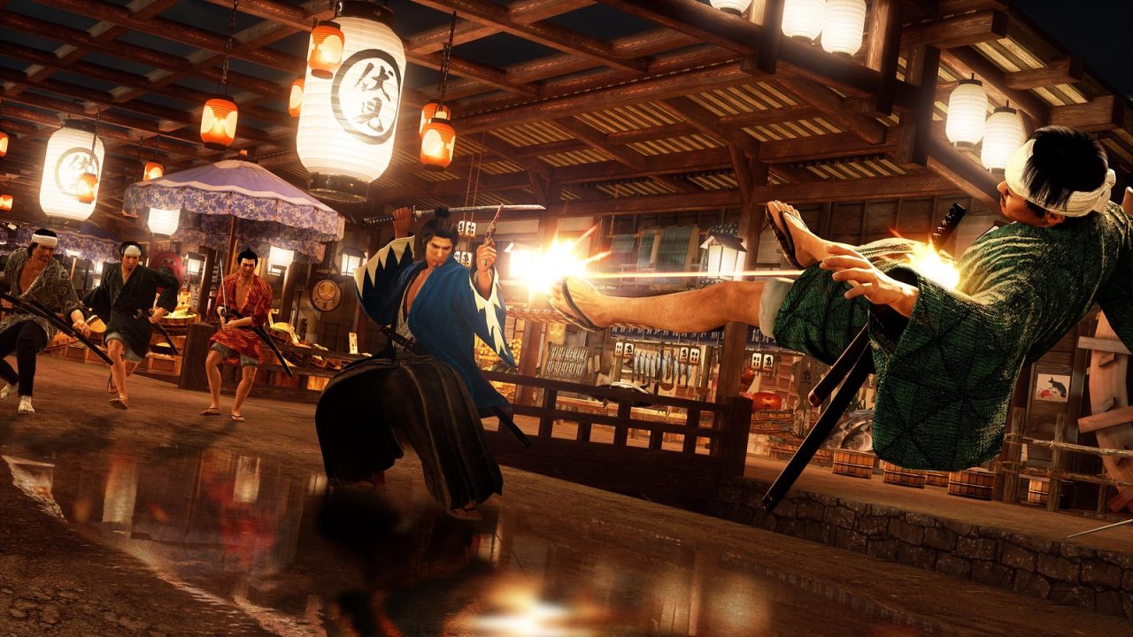 Screenshot of Like a Dragon: Ishin!, one of several RPGs coming this week