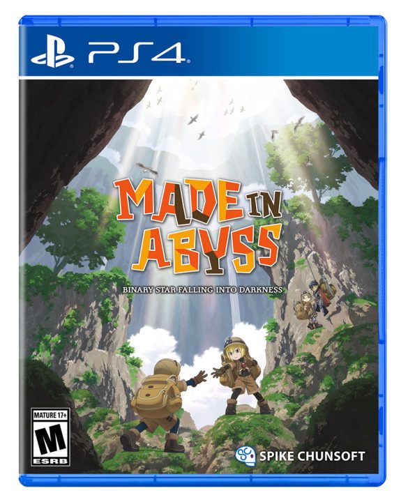 Made in Abyss Binary Star Falling into Darkness Cover Art US PS4