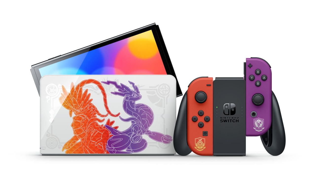 Pokemon Scarlet & Violet Nintendo Switch OLED