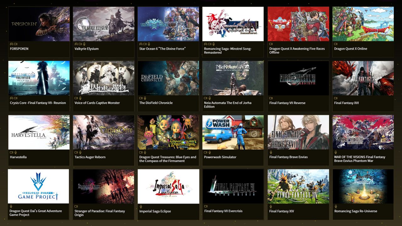 Square Enix TGS Sale discounts Final Fantasy, Dragon Quest series