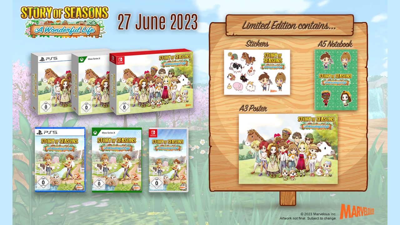 Story of Seasons: A Wonderful Life Limited Edition