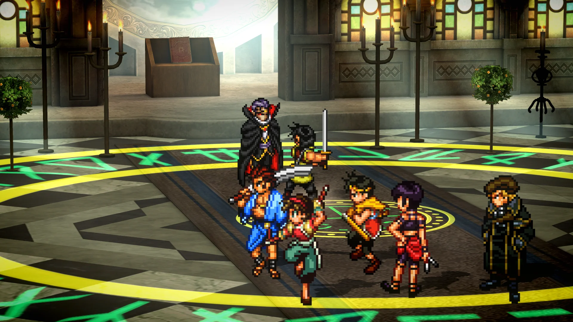 Screenshot of Suikoden I & II HD Remaster, a two-game compilation coming this week
