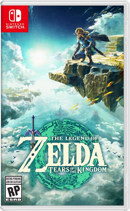 The Legend of Zelda Tears of the Kingdom Cover Art US