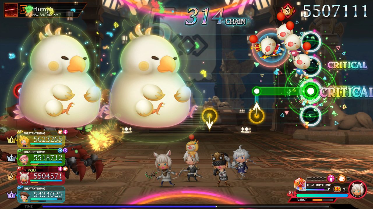 Theatrhythm Final Bar Line Screenshot 