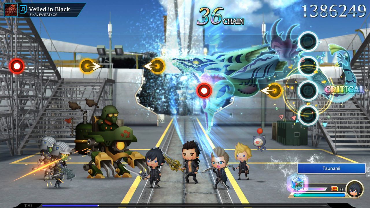 Theatrhythm Final Bar Line Screenshot