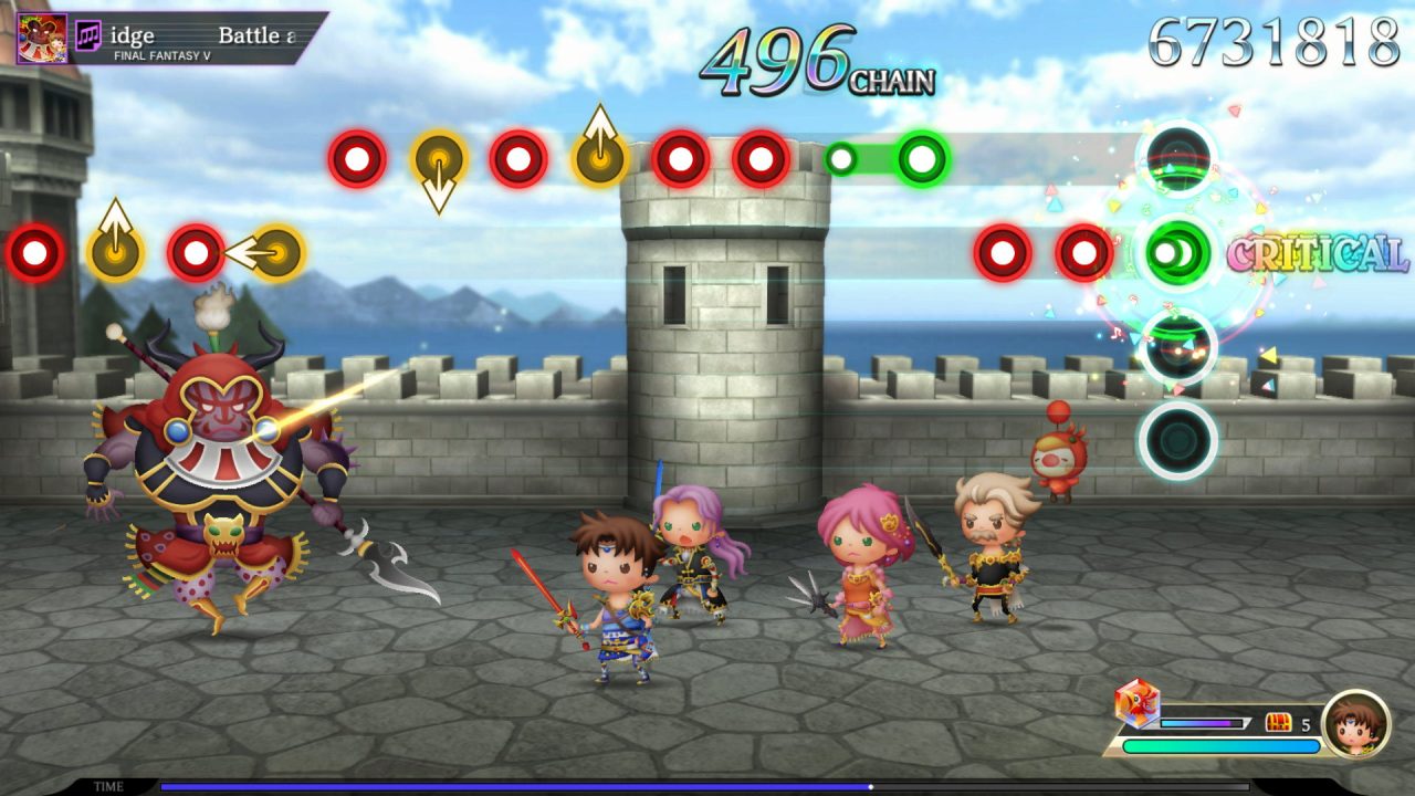 Theatrhythm Final Bar Line Screenshot 