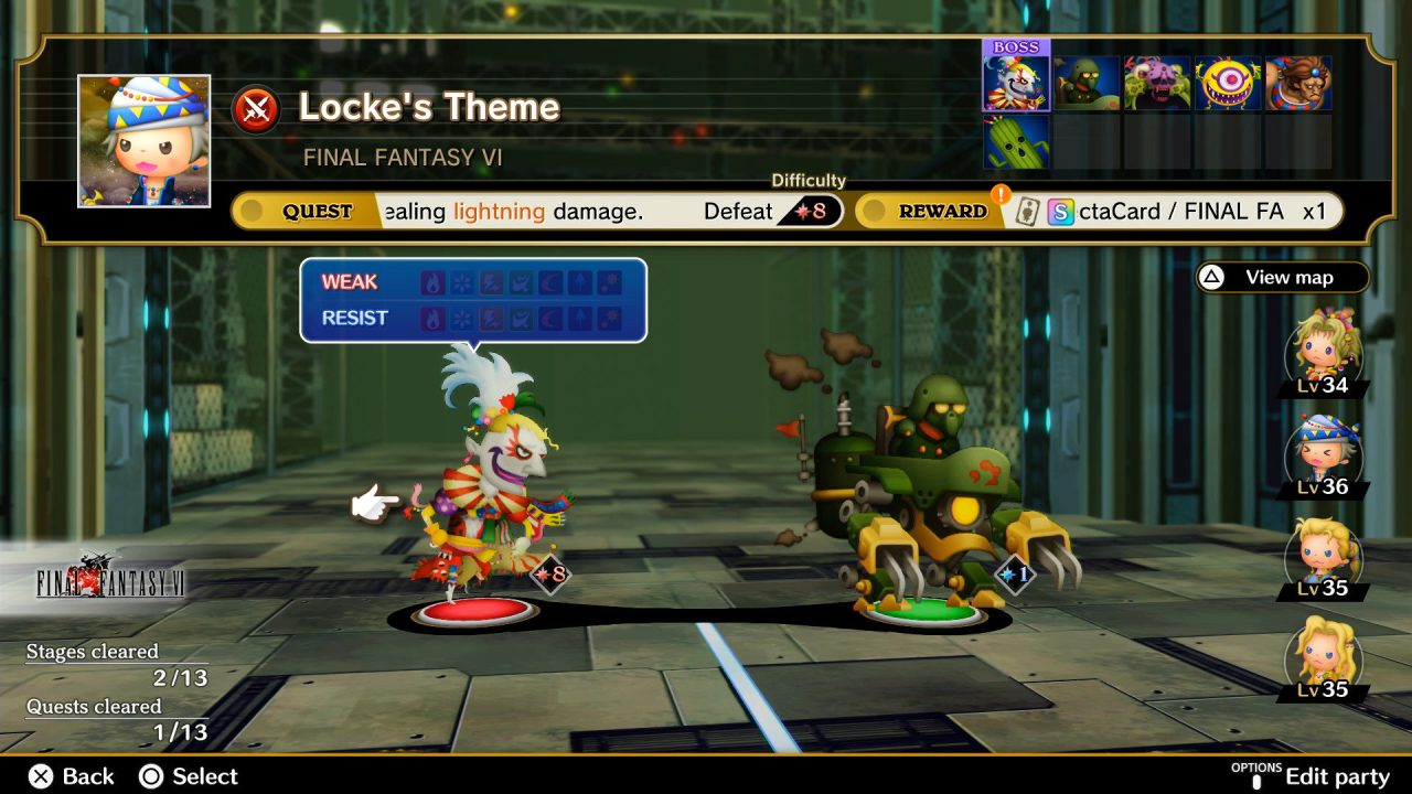 Theatrhythm Final Bar Line Screenshot