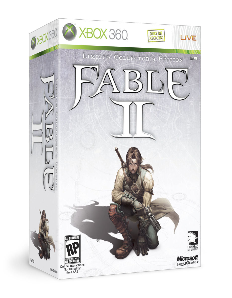 Fable II Cover Art US Limted Edition Angle