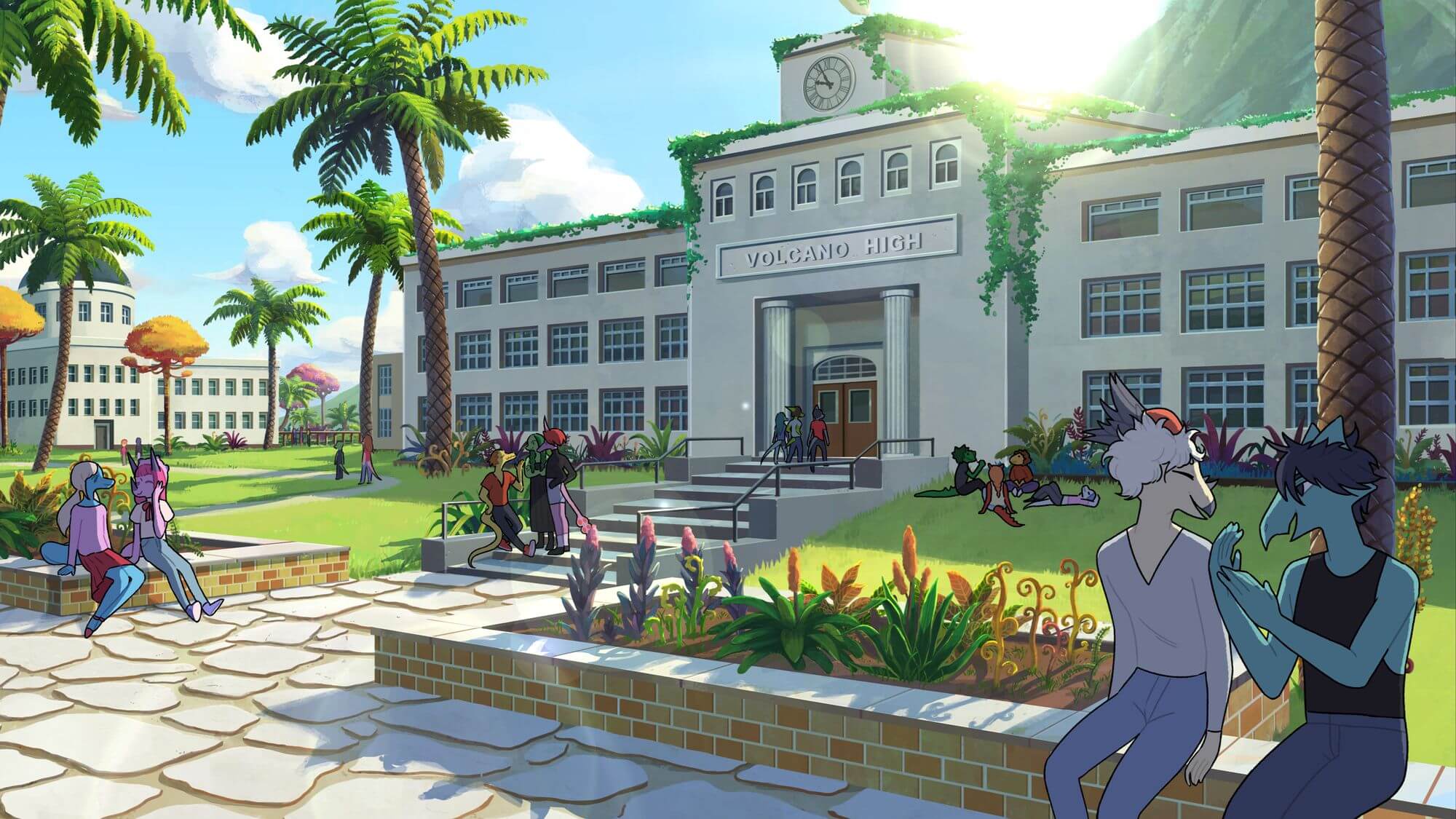 Artwork for Goodbye Volcano High