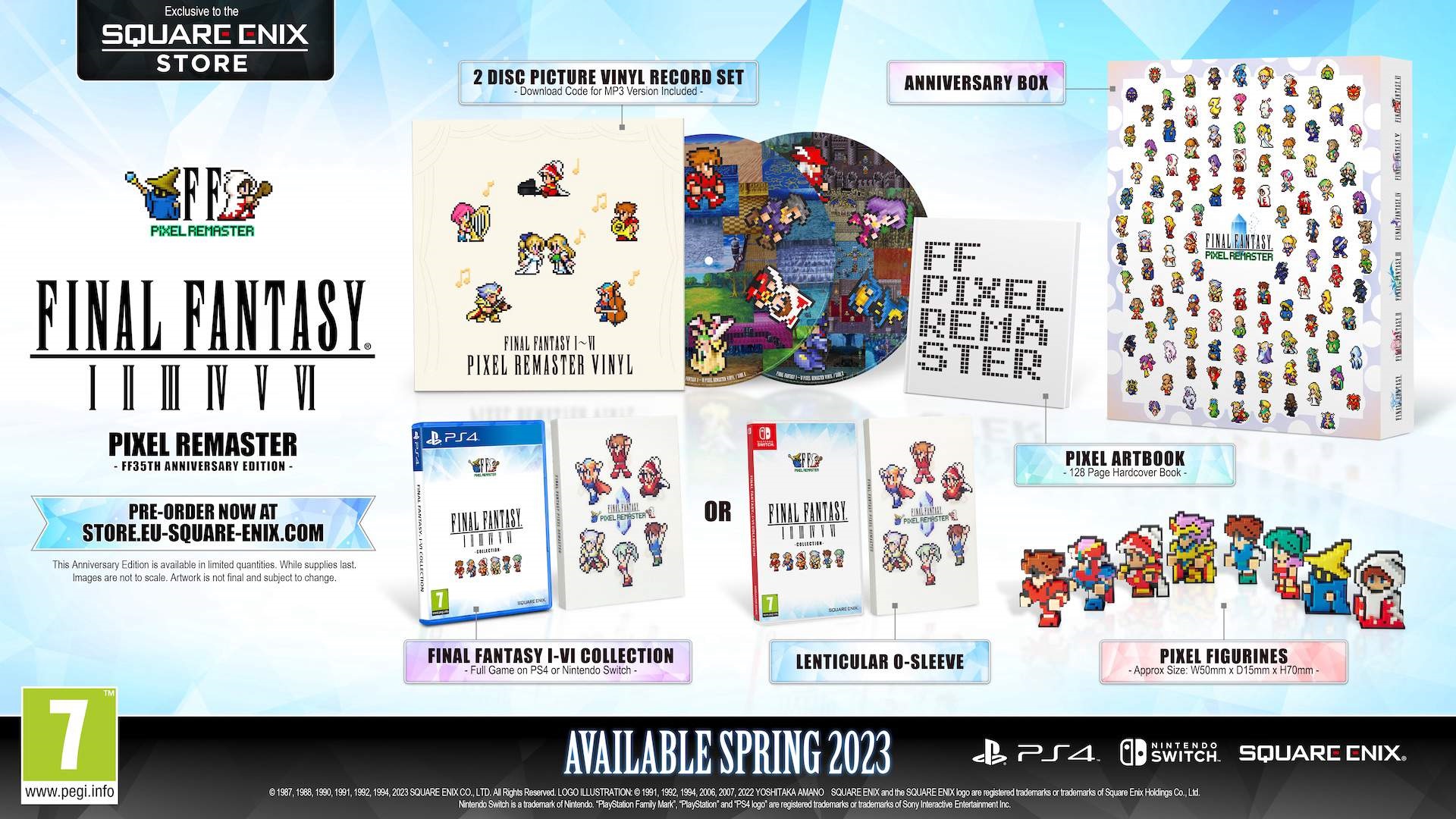 Final Fantasy Pixel Remaster Anniversary Edition
