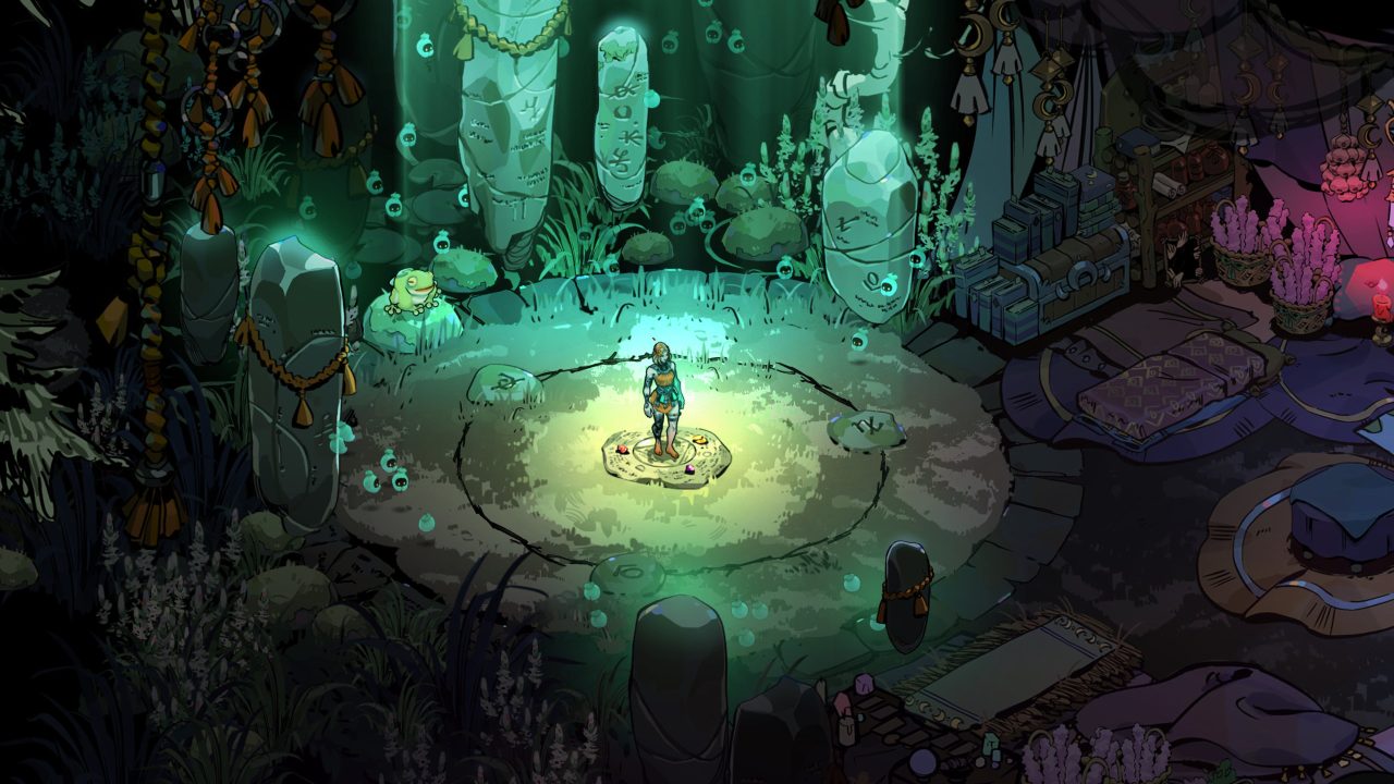 Home base after death.
