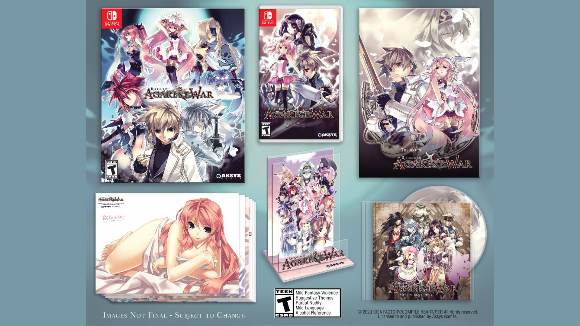 Record of Agarest War Cover Art 001
