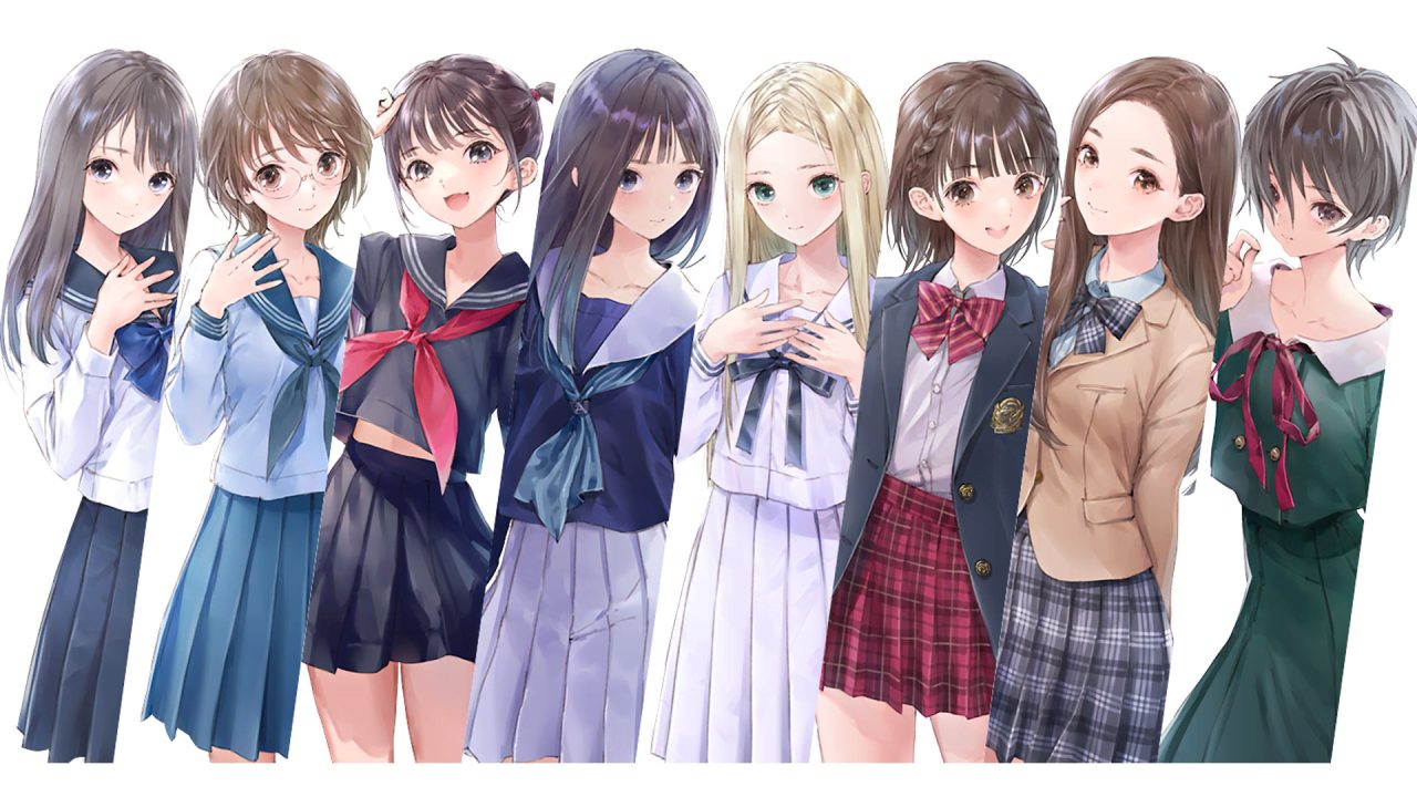 Blue Reflection Sun Artwork 002