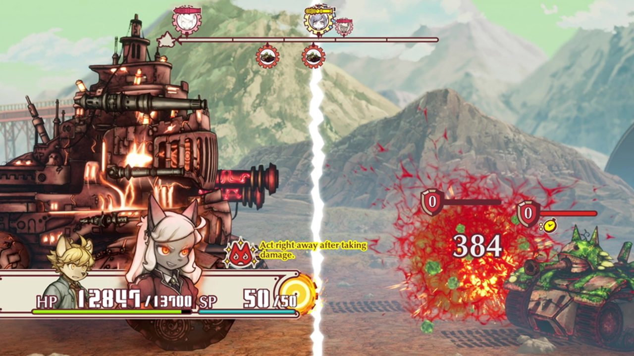 Screenshot of Fuga: Melodies of Steel 2, one of several RPGs coming this week