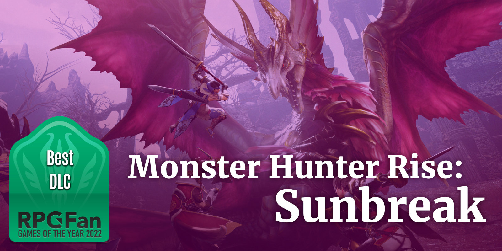 GOTY 2022 Best DLC Monster Hunter Rise Sunbreak