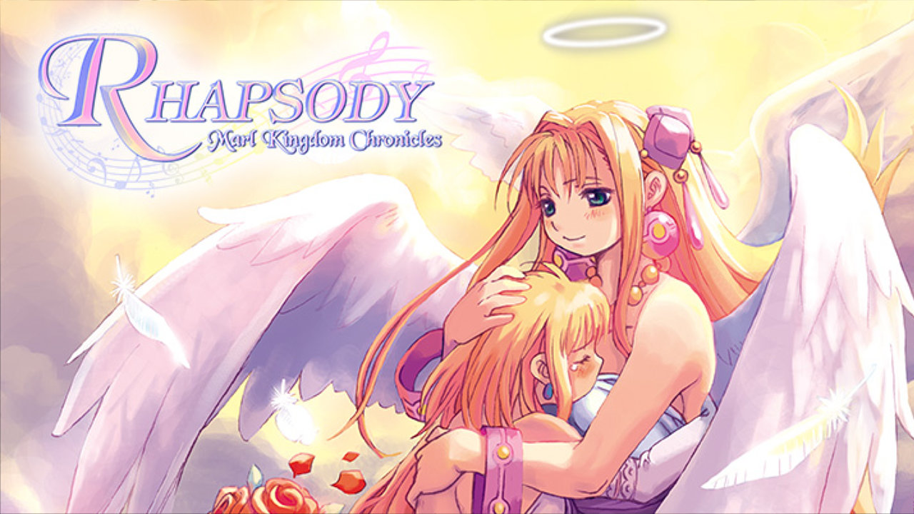 Artwork celebrating Rhapsody II & III in Rhapsody: Marl Kingdom Chronicles.