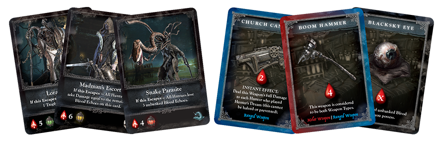 Bloodborne: The Card Game Hunters Nightmare Cards 2