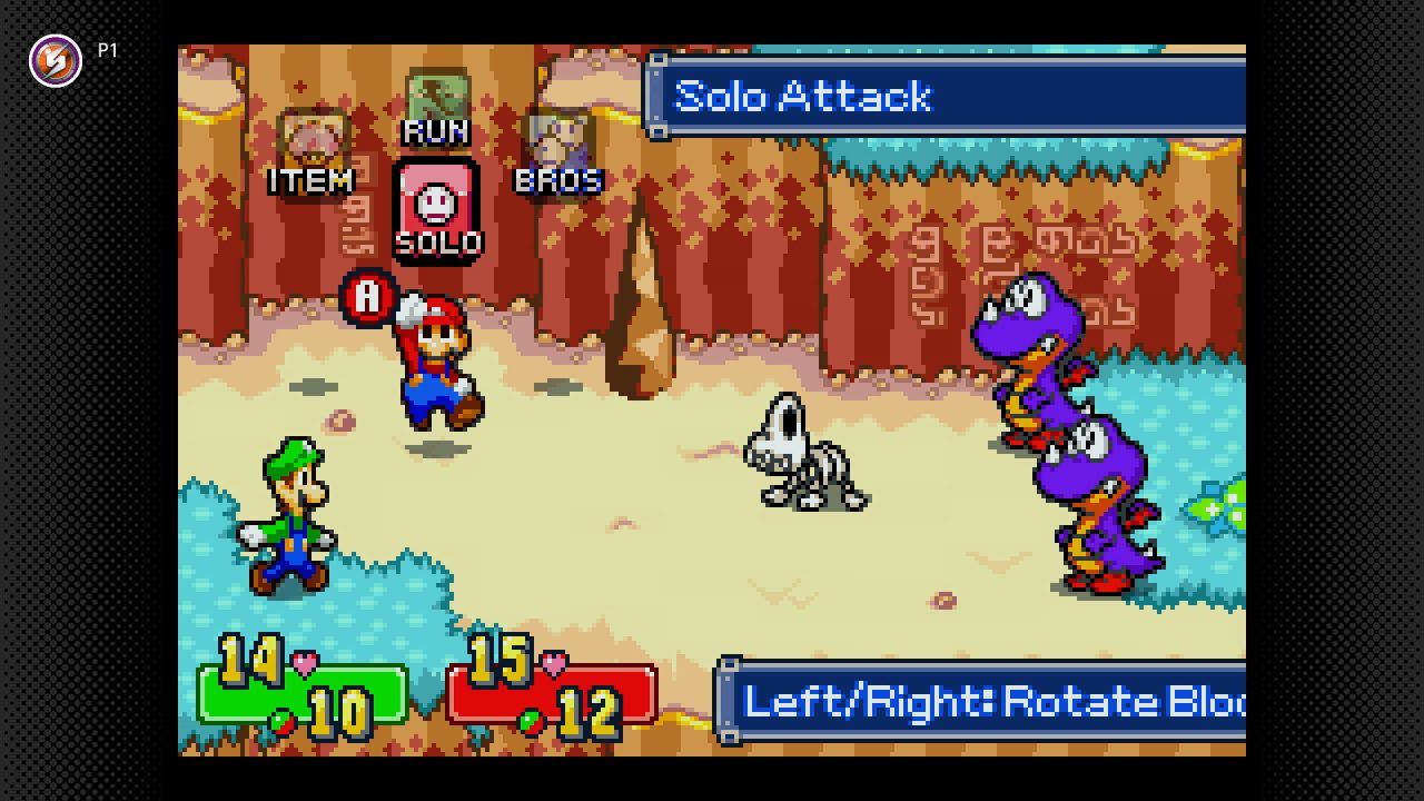 Mario and Luigi Superstar Saga Switch Screenshot 