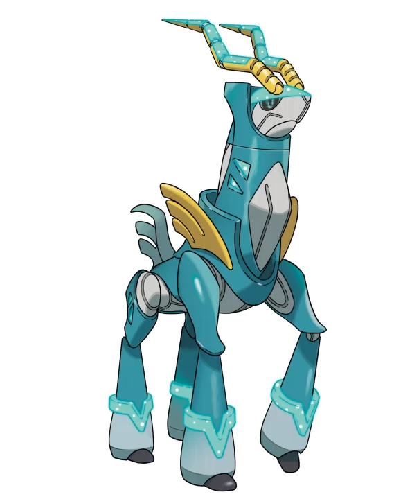 Pokemon Scarlet Violet Area Zero Artwork 030 Iron Crown