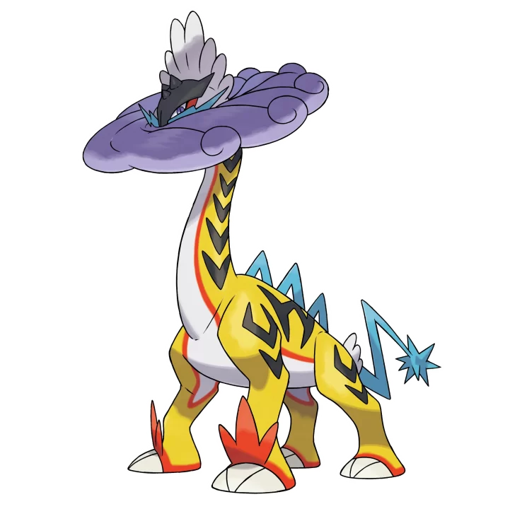 Pokemon Scarlet Violet Area Zero Artwork 031 Raging Bolt