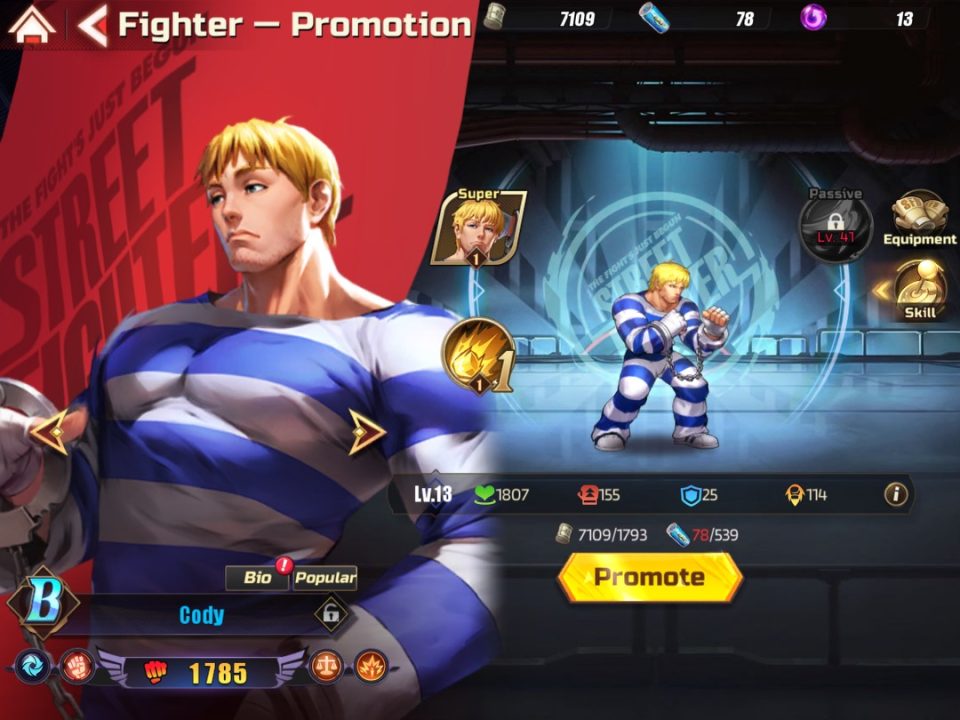 Which of the awesome Street Fighter: Duel street fashion designs