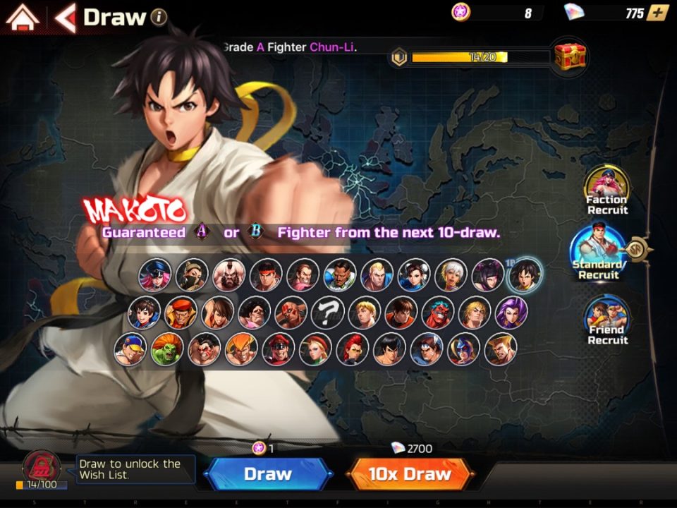 street fighter duel mobile game rewards - Anime Trending