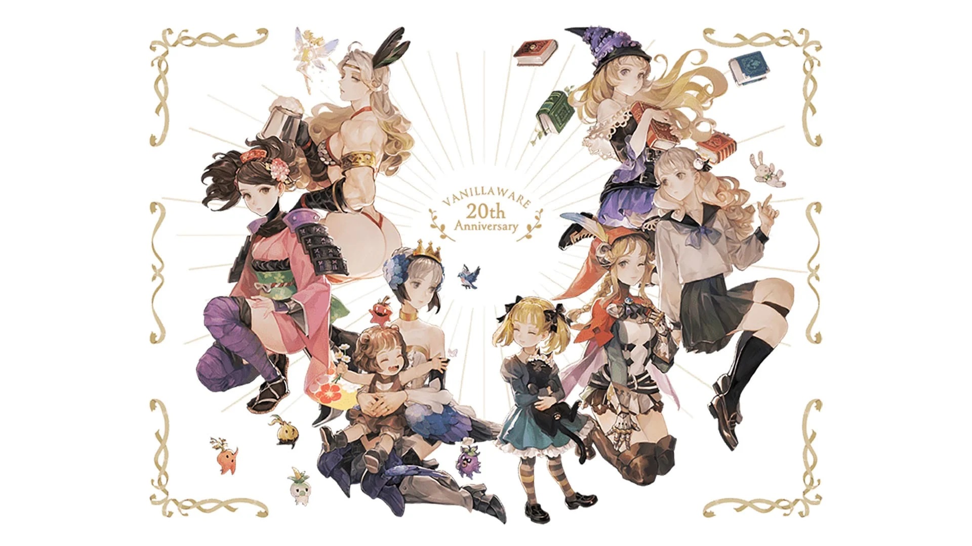 Vanillaware 20th Anniversary Artwork