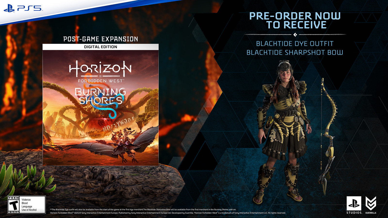 Horizon Forbidden West: Burning Shores Pre-order Bonus