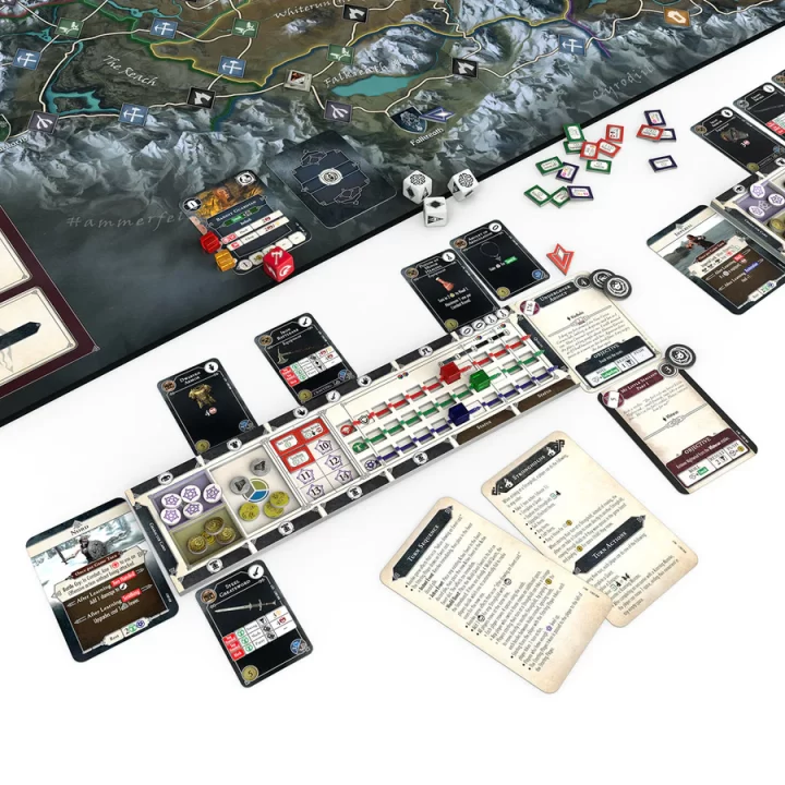 The Elder Scrolls V Skyrim Adventure Board Closeup 1