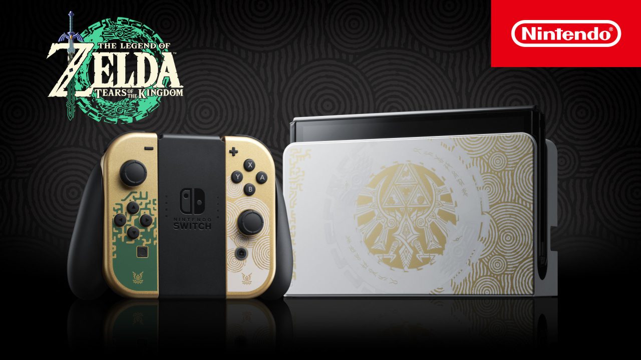 The Legend of Zelda: Tears of the Kingdom Switch OLED