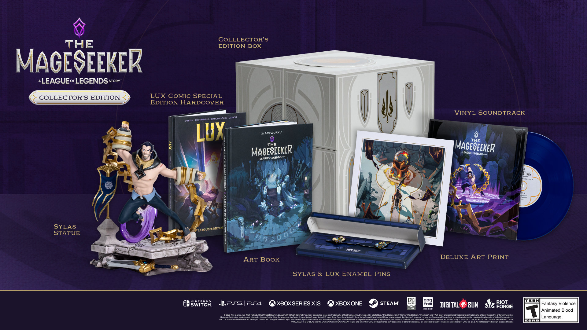 The Mageseeker A League of Legends Story Cover Art 001 Collectors Edition
