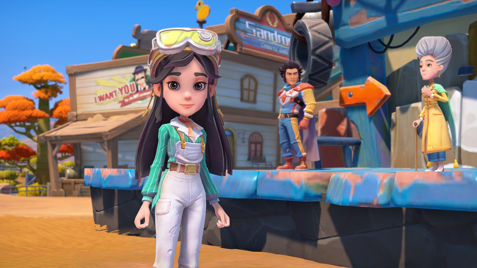 My Time at Sandrock Blooms on Switch This Summer RPGFan