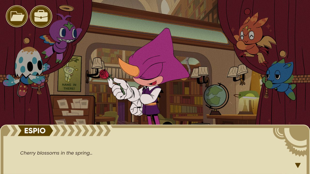 Espio waxing poetic in The Murder of Sonic the Hedgehog.