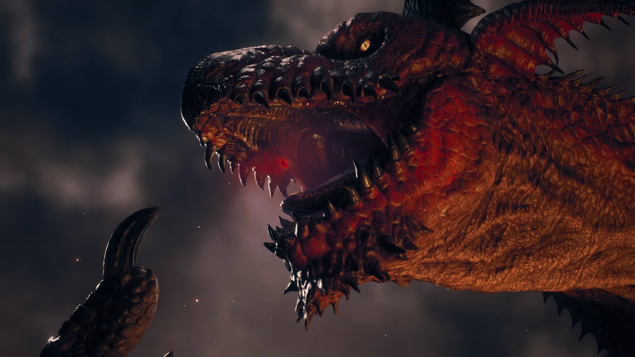 Un dragon rugissant de Dragon's Dogma, l'un des nombreux RPG à venir cette semaine