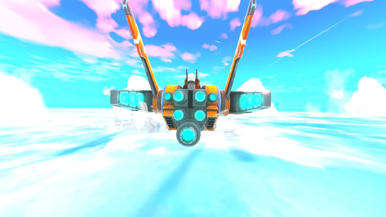 An airship takes to the sky in Sky Oceans: Wings for Hire