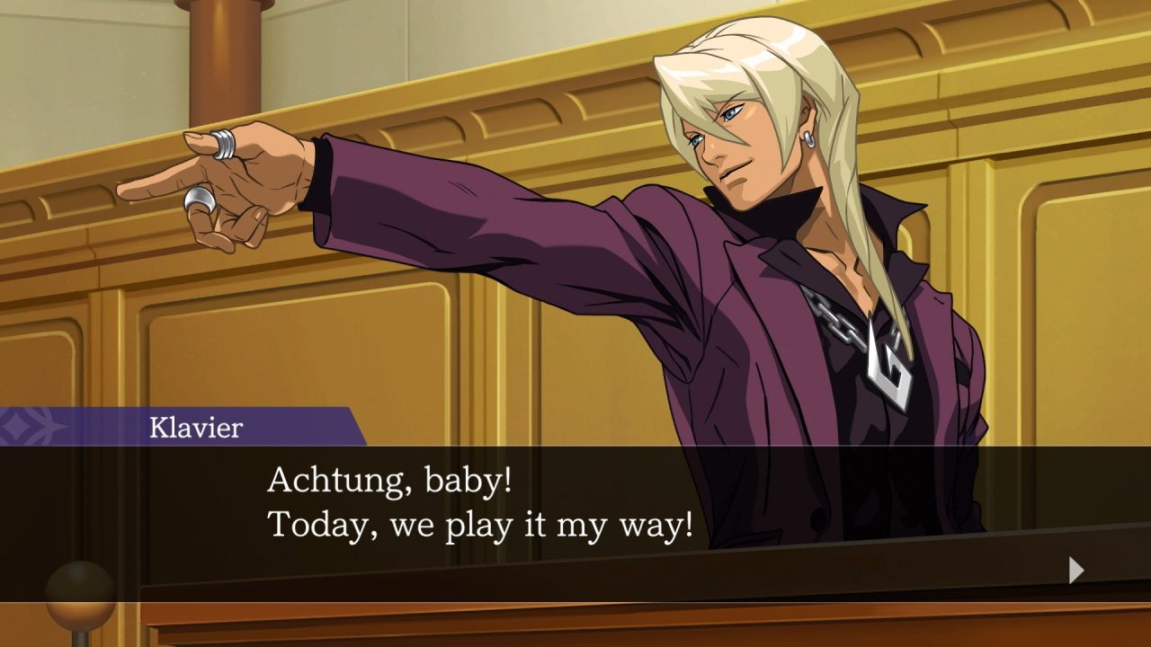 Screenshot of Apollo Justice: Ace Attorney Trilogy, one of several RPGs coming this week