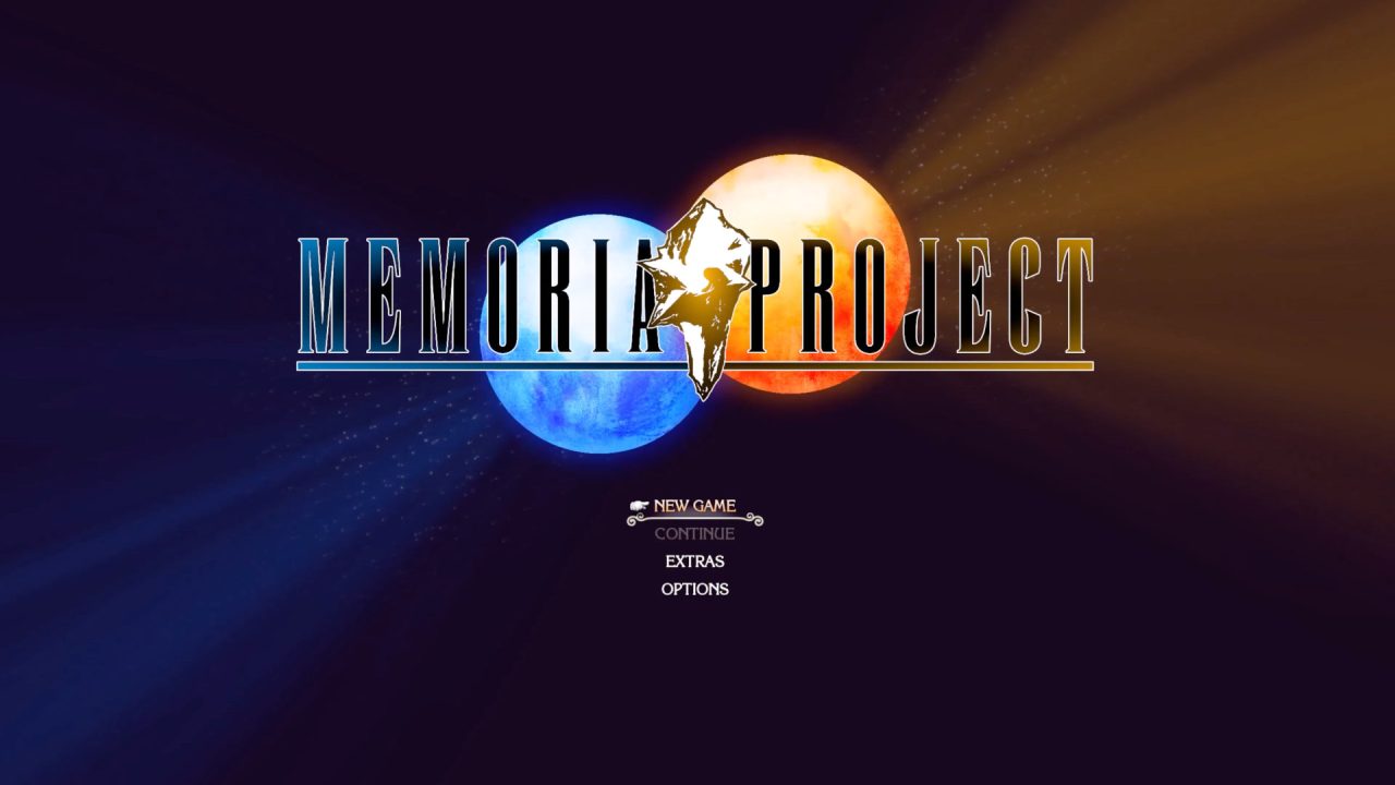 Final Fantasy IX Memoria Project Screenshot of the Title Screen