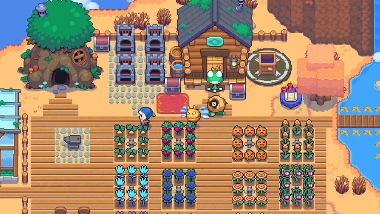 Screenshot of Moonstone Island, one of several RPGs coming this week