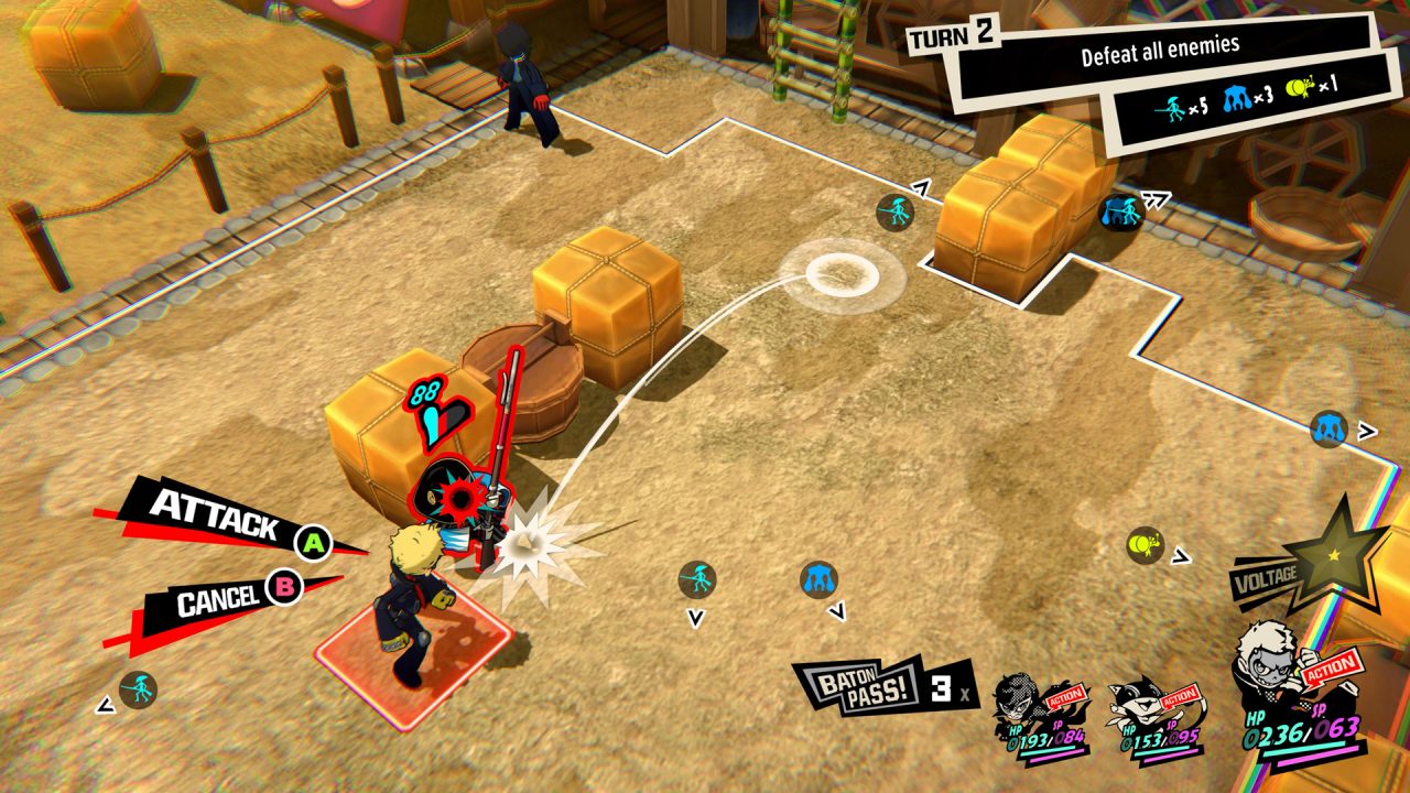 Persona 5 Tactica Screenshot 054